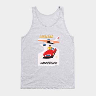 CARSLAND -- Disnerland Parody Tank Top